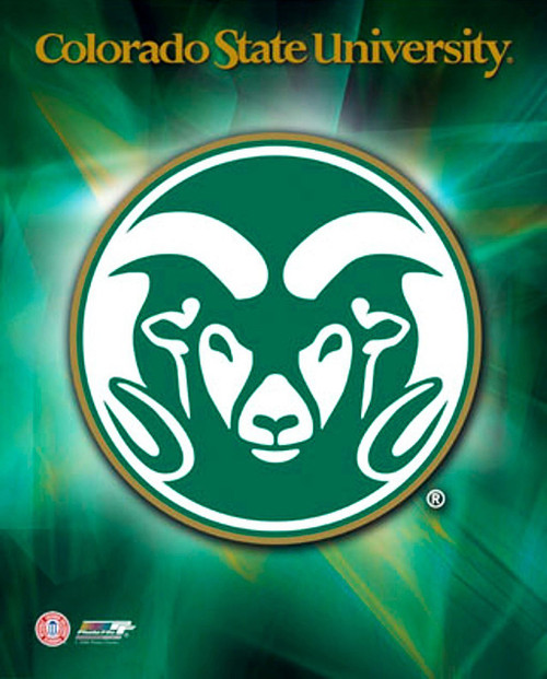 Colorado State Rams NCAA 8 x 10 Logo Photo