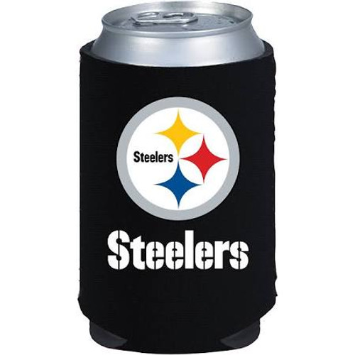 Pittsburgh Steelers Can Cooler Kaddy - Black