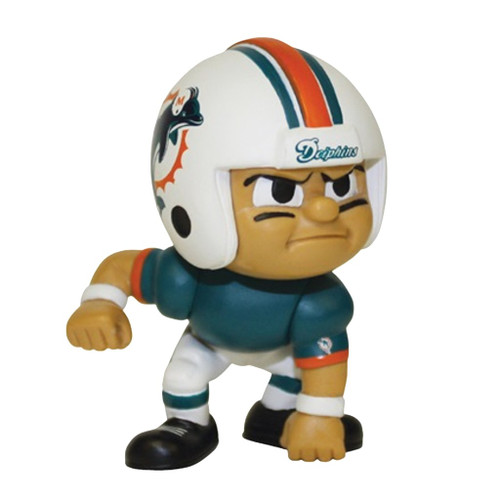 Miami Dolphins NFL 3" Lineman Action Figure Toy - (Aqua Jersey)