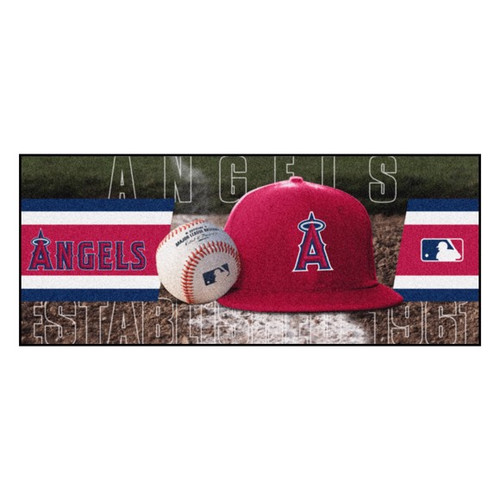 Los Angeles Angels Baseball Runner