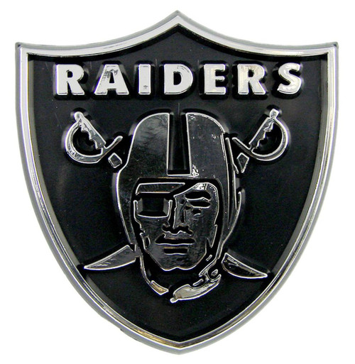 Las Vegas Raiders Molded Chrome Emblem