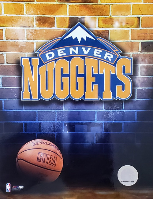 Denver Nuggets NBA Logo Photo - 8" x 10"