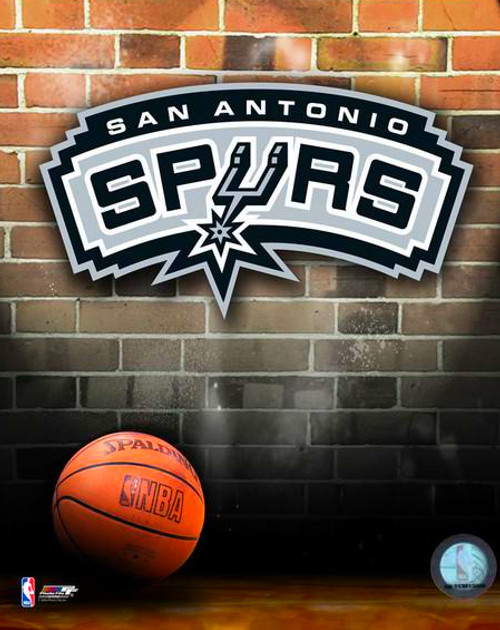 San Antonio Spurs NBA Logo Photo - 8" x 10"