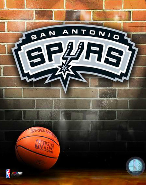 San Antonio Spurs NBA Basketball Logo Photo - 8" x 10"