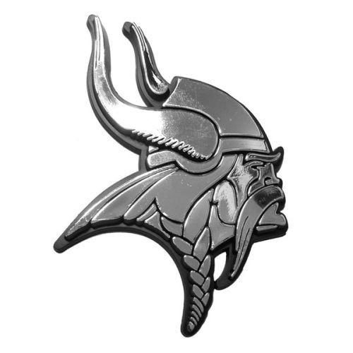 Minnesota Vikings Molded Chrome Emblem