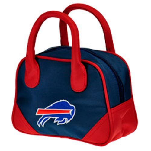 Buffalo Bills Two Tone Mini Bowler Purse Handbag