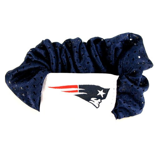 New England Patriots NFL Scrunchie Hair Twist Tie