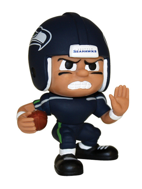 Seattle Seahawks NFL 3" Running Back Action Figure Toy (Blue Jersey)