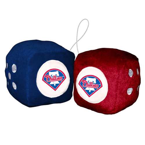 Philadelphia Phillies MLB Plush Fuzzy Logo Dice