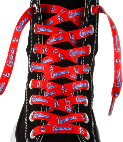 St Louis Cardinals MLB Baseball Shoelaces St Louis Cardinals MLB Baseball Shoelaces