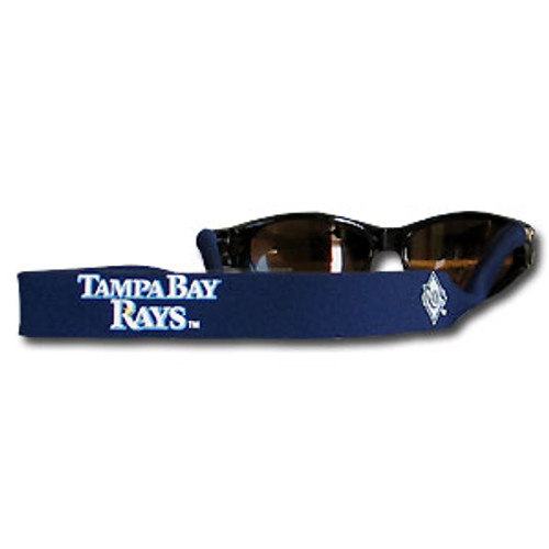 Tampa Bay Rays MLB Sunglasses Holder Strap Croakies Tampa Bay Rays MLB Sunglasses Holder Strap Croakies