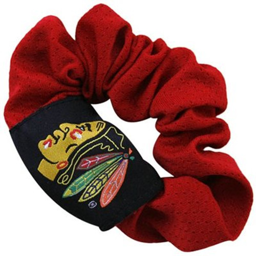 Chicago Blackhawks NHL Scrunchie Hair Twist Tie