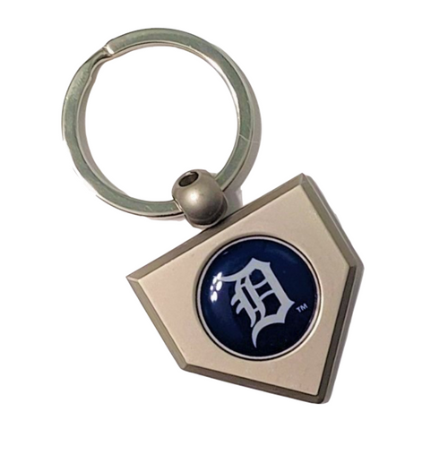 Detroit Tigers MLB Home Plate Key Chain