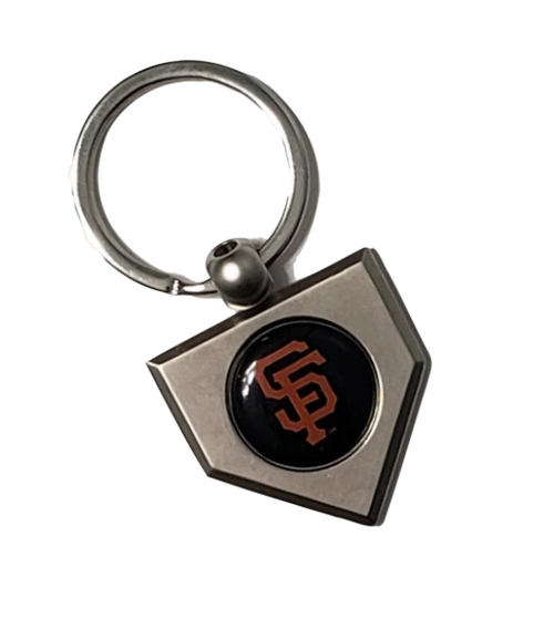 San Francisco Giants MLB Home Plate Key Chain