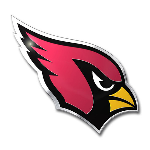 Arizona Cardinals NFL Aluminum Color Logo Emblem