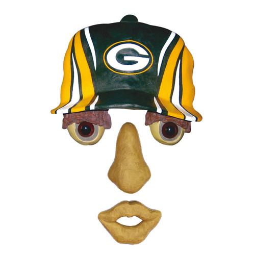 Green Bay Packers NFL Tree Forest Face Decoration Green Bay Packers NFL Tree Forest Face Decoration