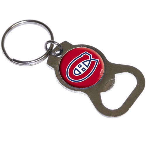 Montreal Canadiens NHL Red Metal Bottle Opener Key Chain