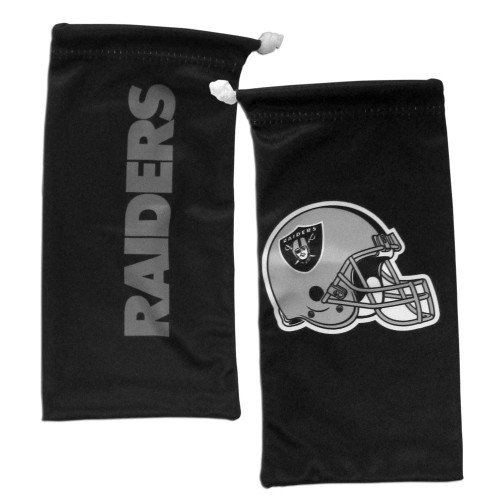 Las Vegas Raiders NFL Team Logo Microfiber Sunglasses Bag