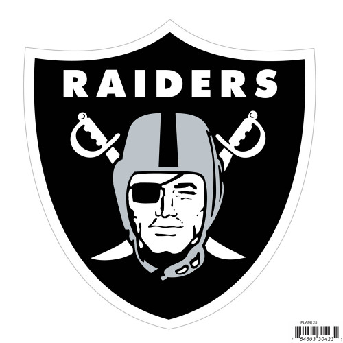 Las Vegas Raiders NFL Large Logo Magnet