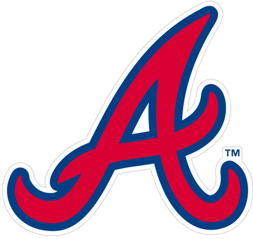 Atlanta Braves MLB Large Logo Magnet