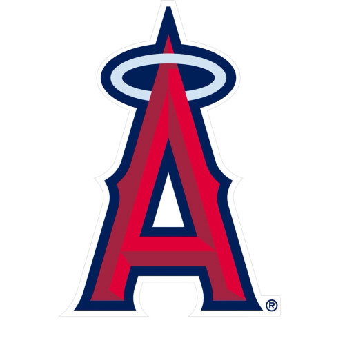 Los Angeles Angels MLB Baseball Red & Blue Logo Magnet