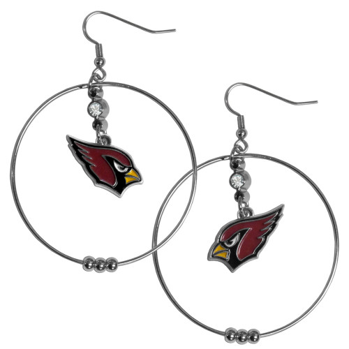 Louisville Cardinals Logo Stud Earrings 