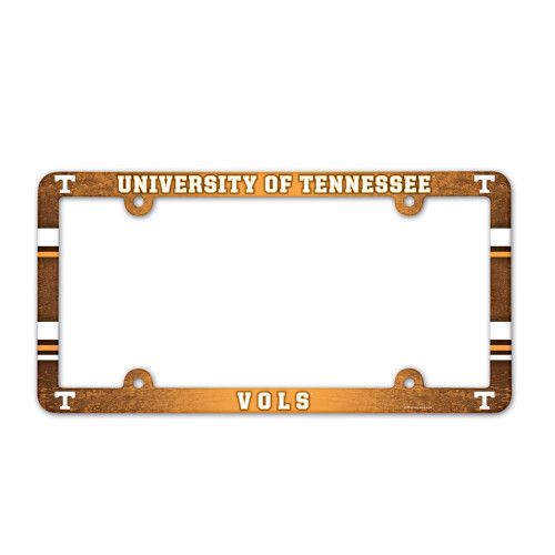 Tennessee Volunteers NCAA Color License Plate Frame Tennessee Volunteers NCAA Color License Plate Frame