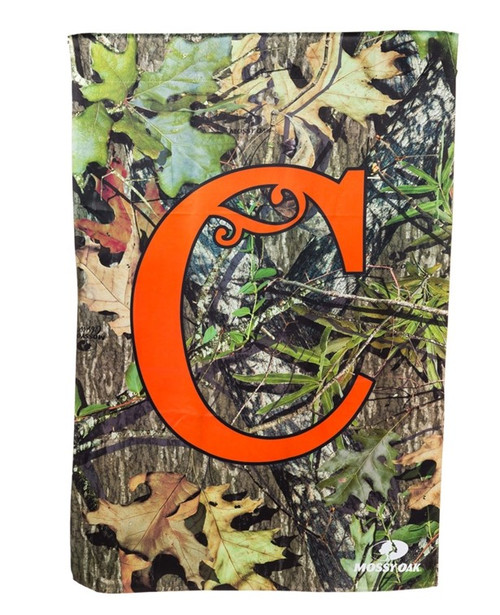 Mossy Oak Camouflage Monogram C House Flag