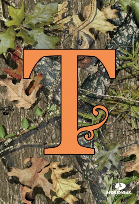 Mossy Oak Camouflage Monogram T House Flag