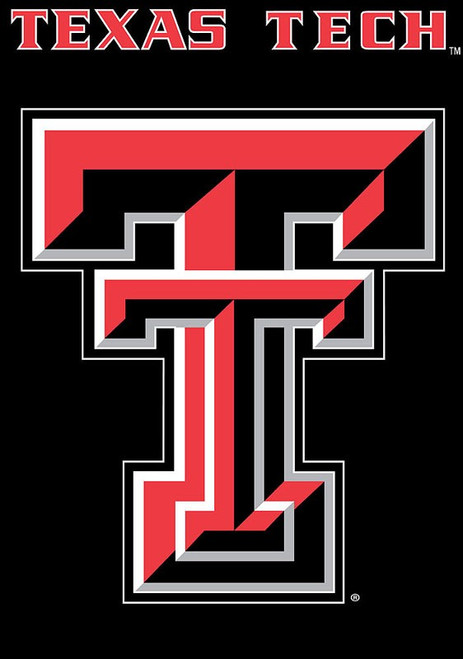Texas Tech Red Raiders NCAA Logo House Banner Flag Texas Tech Red Raiders NCAA Logo House Banner Flag