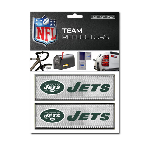 New York Jets NFL Logo Reflector Set New York Jets NFL Logo Reflector Set
