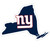 New York Giants Home State 11 Inch Magnet