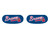 Atlanta Braves MLB Eye Black Strip Stickers 6ct
