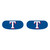 Texas Rangers Team Logo Eye Black Strip Stickers 6ct