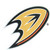 Anaheim Ducks NHL Team Logo Magnet - Close Up