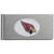 Arizona Cardinals Brushed Metal Money Clip