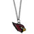 Arizona Cardinals Chain Necklace with Small Charm