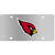 Arizona Cardinals Steel License Plate Wall Plaque