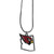 Arizona Cardinals NFL State Charm Logo Necklace