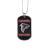 Atlanta Falcons NFL Color Metal Dog Tag Necklace – Team Logo & Wordmark Atlanta Falcons NFL Color Metal Dog Tag Necklace – Team Logo & Wordmark