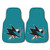 San Jose Sharks 2-piece Carpet Car Mat Set