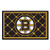 Boston Bruins 4' x 6' Ultra Plush Area Rug