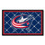 Columbus Blue Jackets 4'x6' Ultra Plush Area Rug