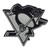 Pittsburgh Penguins Chrome Metal Emblem