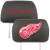Detroit Red Wings NHL Hockey Head Rest Covers