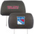 New York Rangers Headrest Cover Set 