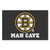 Boston Bruins Man Cave Mat