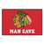 Chicago Blackhawks Man Cave Mat