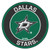 Dallas Stars Round Mat - Stars Logo