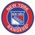 New York Rangers NHL Hockey Round Mat